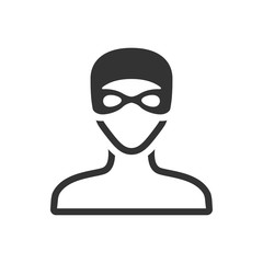 BW icon - Swimming athlete