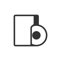 BW icon - Audio file