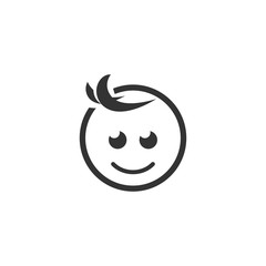 BW Icons - Newborn baby