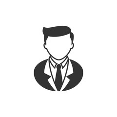 BW icon - Businessman