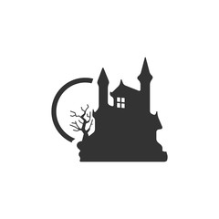 BW Icons - Dark castle