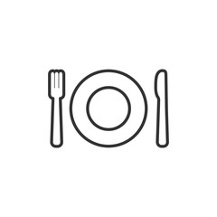 BW icon - Dishes