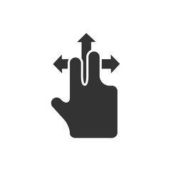 BW icon - Gesture