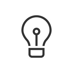 BW icon - Lightbulb