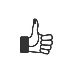 BW Icons - Thumb up hand