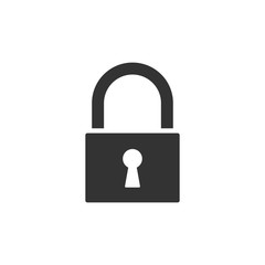 BW icon - Padlock