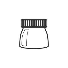 BW icon - Printing lupe