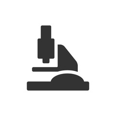 Fototapeta premium BW icon - Microscope