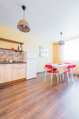 Comfortable modern  dining room