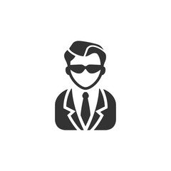 BW icon - Businessman