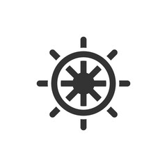 BW Icons - Ship steer wheel