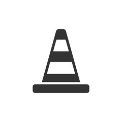 BW Icons - Road sign cone