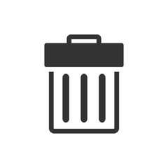 BW Icons - Trash bin