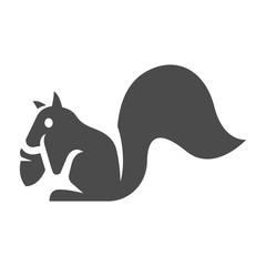 BW icon - Squirrel