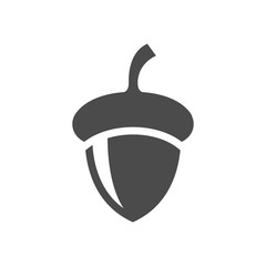 BW Icons - Acorn seed