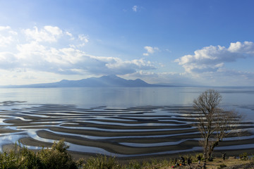 おこしき海岸の干潟