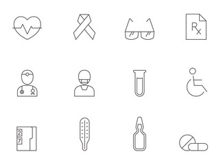 Outline Icons - Medical 3