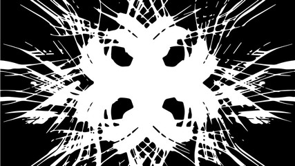 Black and White Vector Design Six
