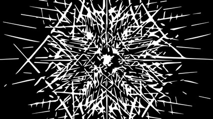Black and White Vector Design Eight