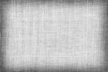 Gray sackcloth texture or background and empty space