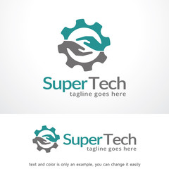 Letter S Technology Logo Template Design Vector
