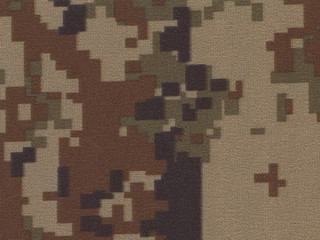 texture of cotton fabric, camouflage  for background.