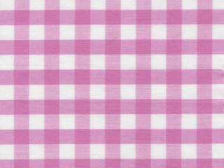 texture of cotton check fabric for background.