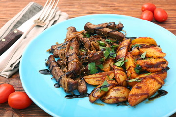 Homemade Slow Cooked Beef with Potatoes