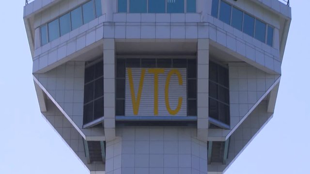 Measuring tools in vessel traffic service center (Control Tower), Port of Kaohsiung, the largest harbor in Taiwan.