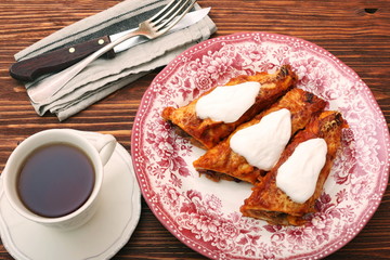 Beans and Vegetables Enchiladas