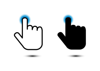 click hand icon pointer