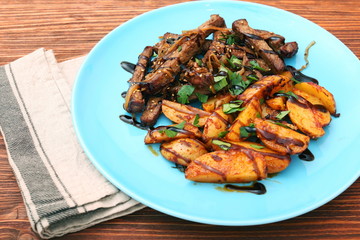 Homemade Slow Cooked Beef with Potatoes