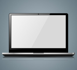 Notebook icon with white reflect.