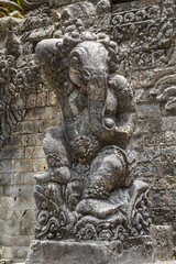Fototapeta na wymiar Uluwatu temple on the south of Bali island, Indonesia