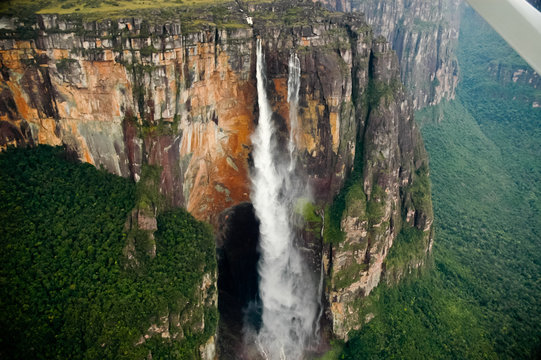 Waterfall in Canaima Salto del Angel