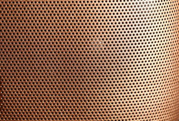 The color filter grid guard of loudspeaker represent the speaker and sound device concept related idea.