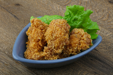 Crispy chicken wings
