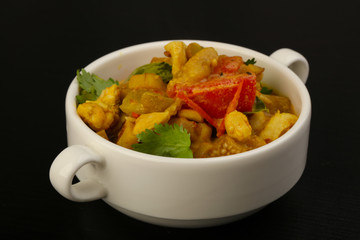Curry chicken