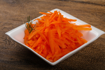 Shredded carrot