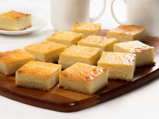 Slab pie with cottage cheese