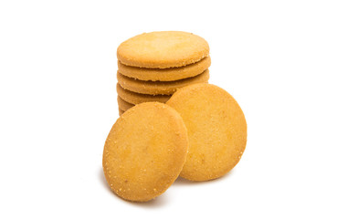 round cookies isolated