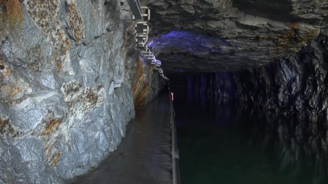 The Jhaishan tunnels were built in 1963, after the august 23rd bombardment. The whole area was comprised of granite gneiss, and the tunnels took 3 years to complete. 4K