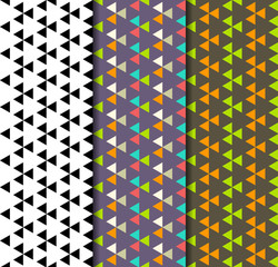 Geometric seamless pattern background.