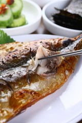 grilled mackerel