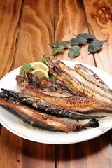 assorted grilled fish