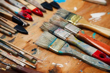 Obraz premium brush