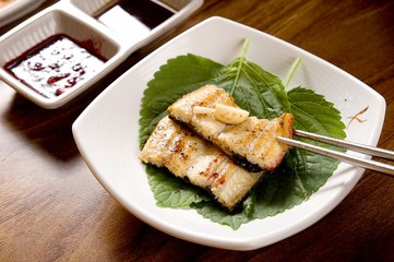 grilled eel