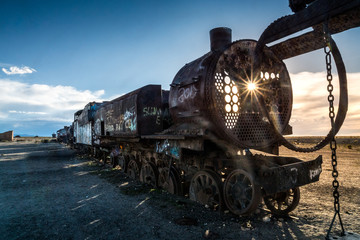 Cementerio de Trenes – der Eisenbahn Friedhof von La Paz
