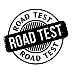 Road Test rubber stamp. Grunge design with dust scratches. Effects can be easily removed for a clean, crisp look. Color is easily changed.