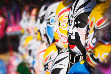 chinese mask selling in market